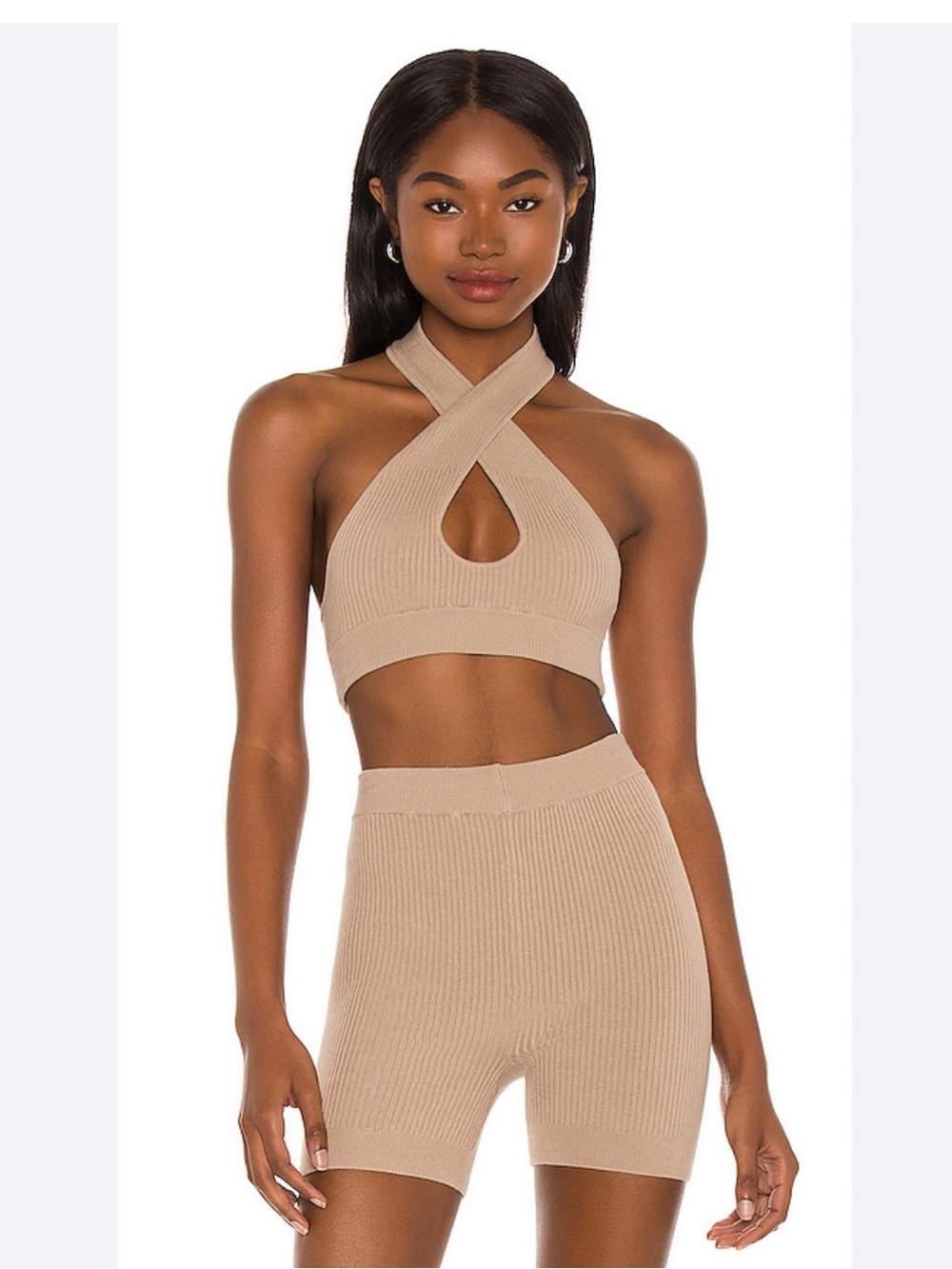 Camila Coelho Ribbed alessia set